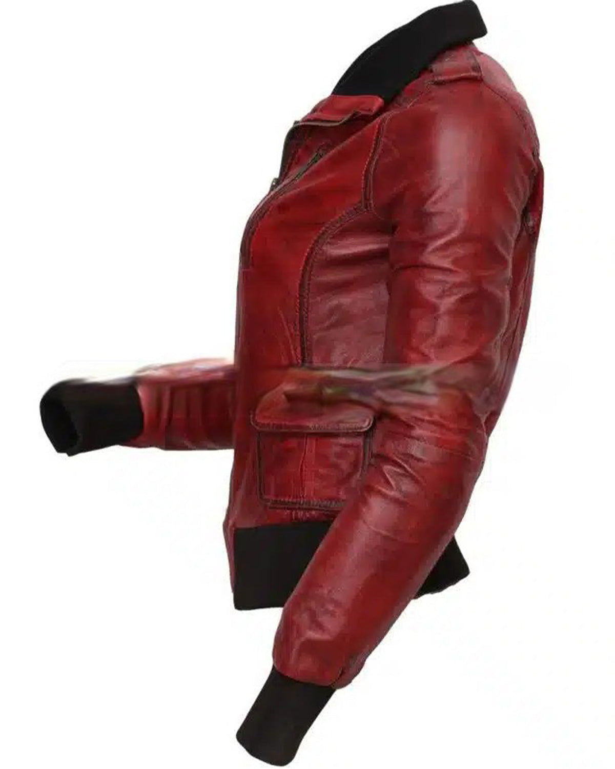 MotorCycleJackets Designer Waxed Women Motorbike Leather Jacket