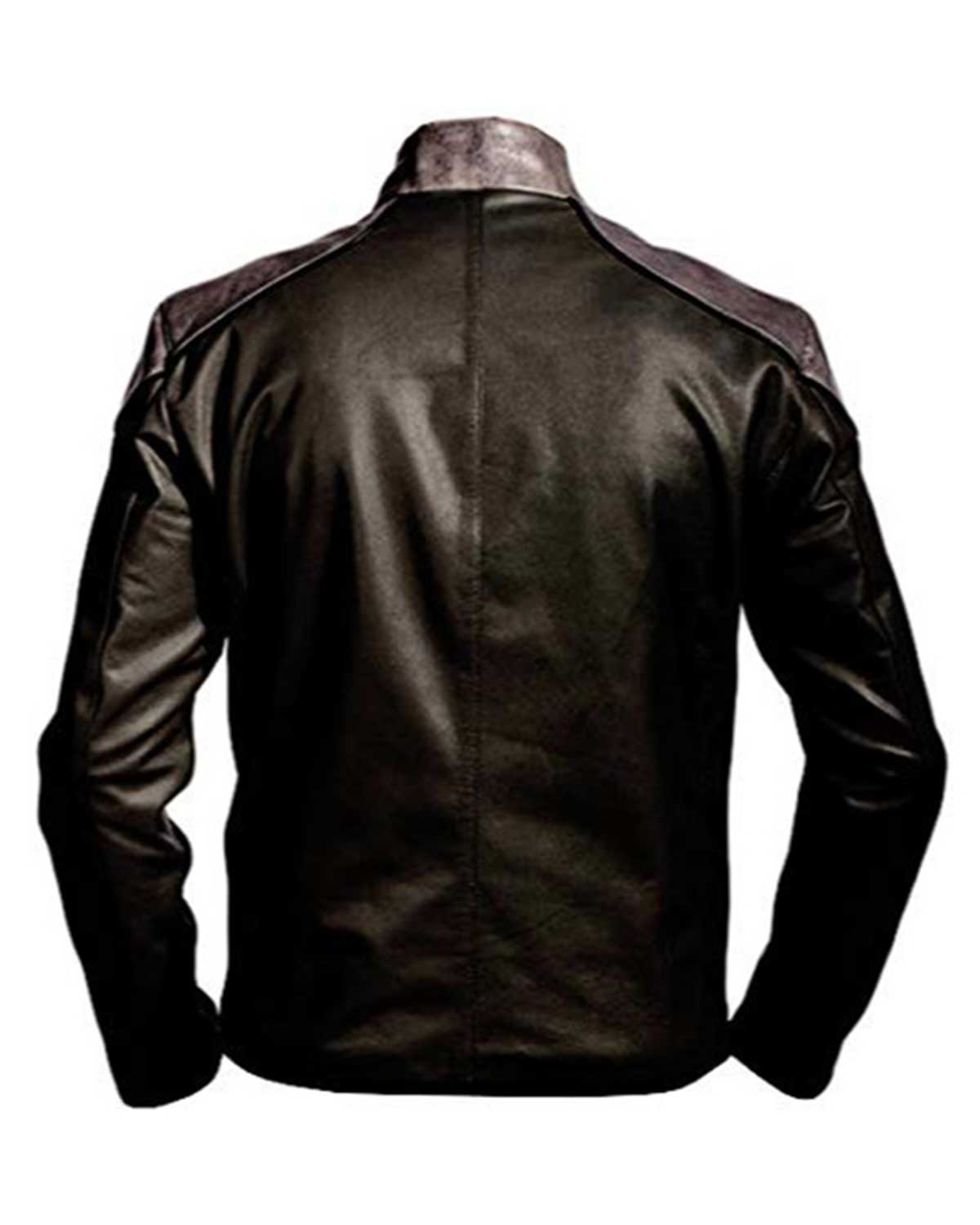 MotorCycleJackets Black Adam Halloween Leather Jacket