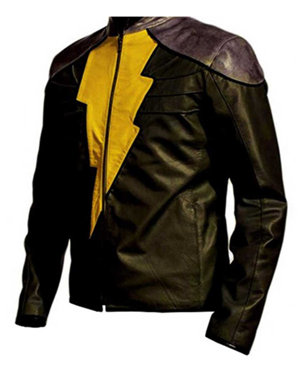 MotorCycleJackets Black Adam Halloween Leather Jacket