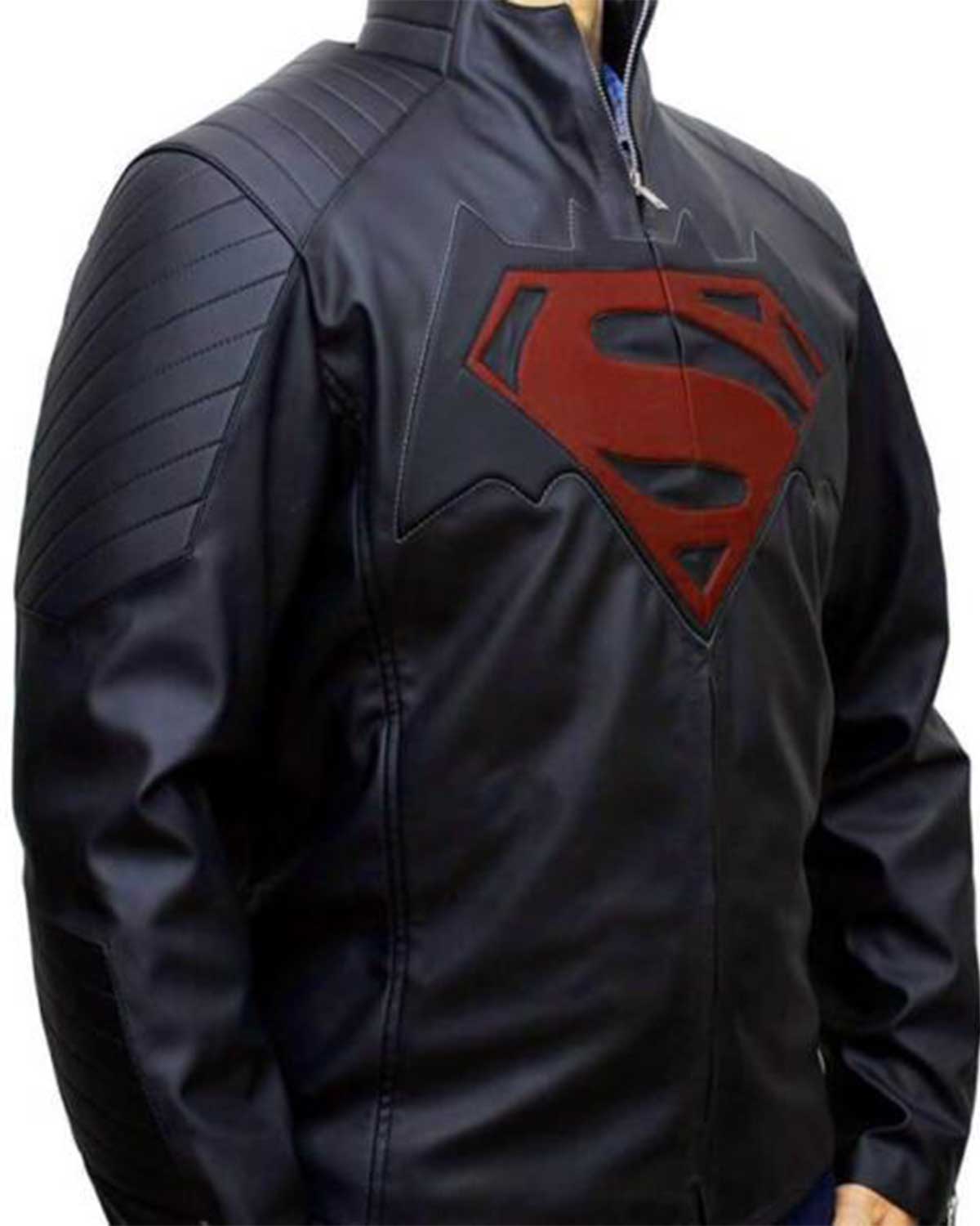 MotorCycleJackets Halloween Batman vs Superman Dawn Of Justice Leather Jacket