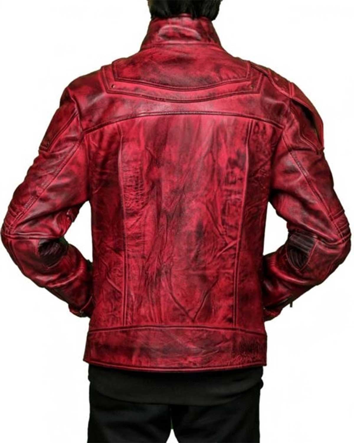 MotorCycleJackets Star Lord Guardians Of The Galaxy 2 Halloween Jacket