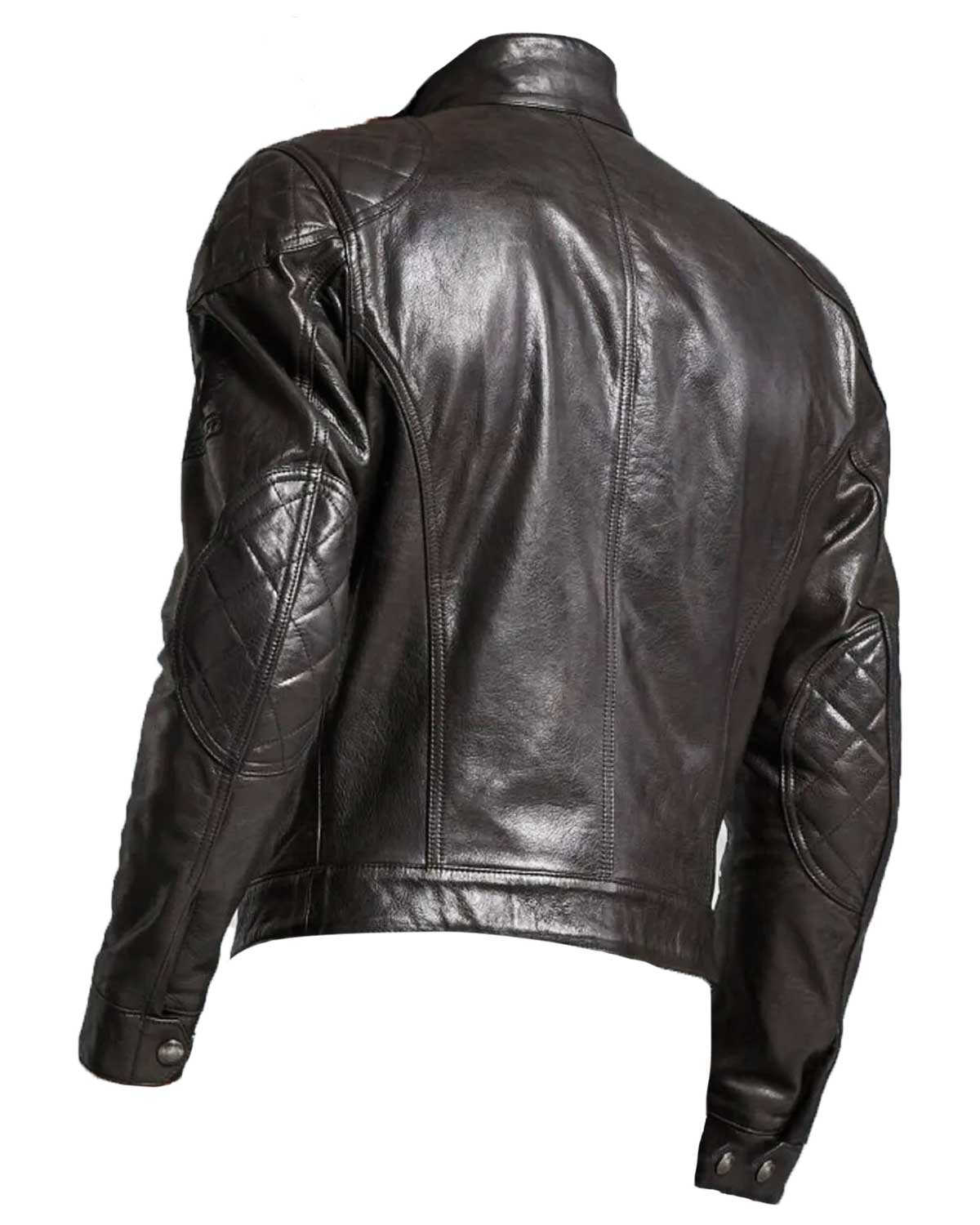 Biker Brooklands Diamond Quilted Leather Jacket