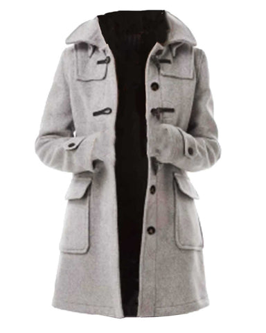 MotorCycleJackets About Fate Emma Roberts Gray Wool Coat