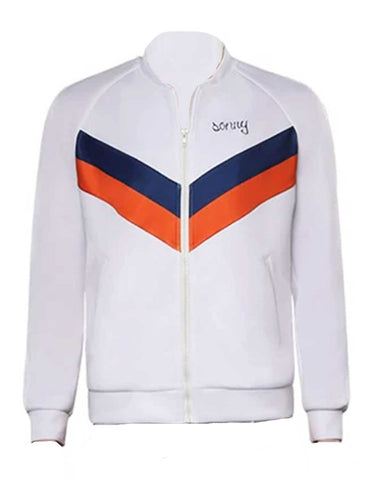 MotorCycleJackets Mark Wahlberg Me Time White Tracksuit