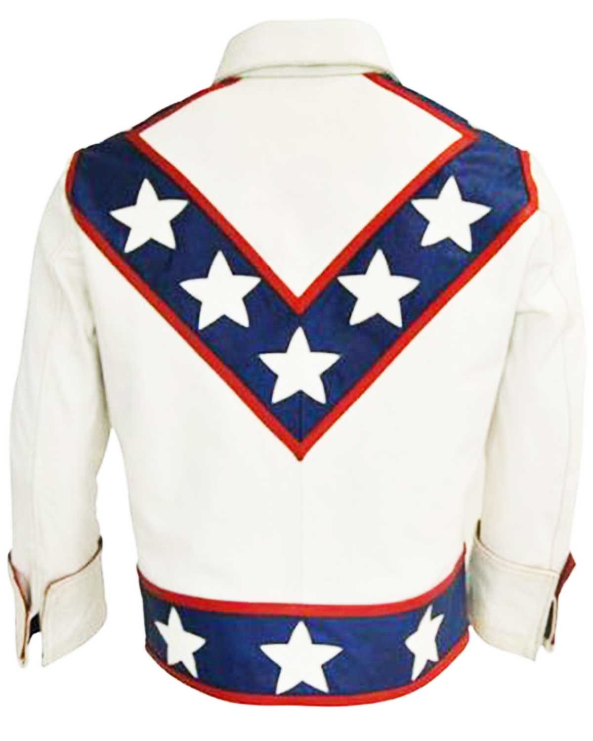 MotorCycleJackets Daredevil Evel Knievel Leather Motorcycle Jacket