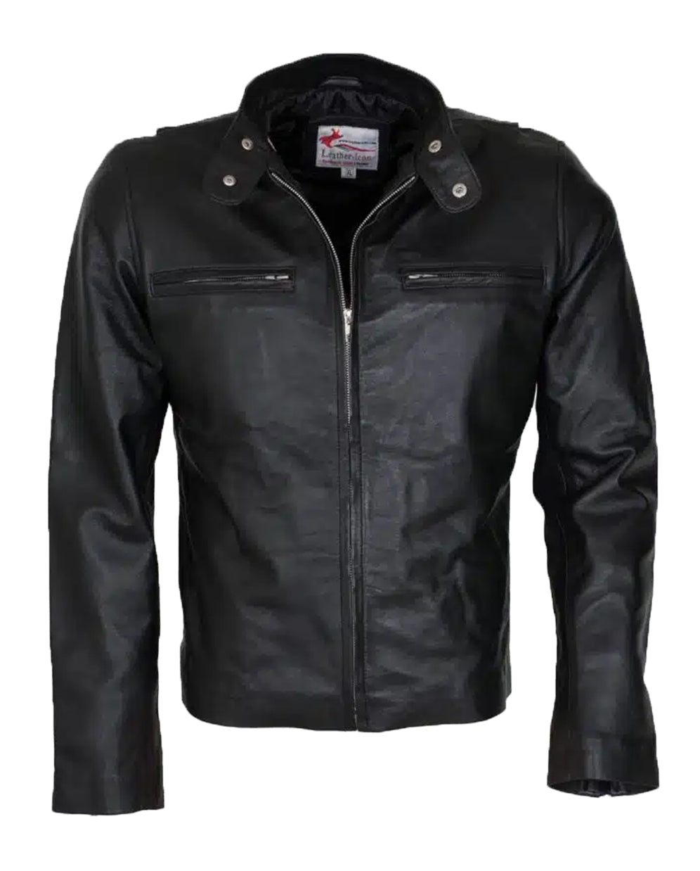 MotorCycleJackets Bradley Cooper Adam Jones Black Leather Jacket