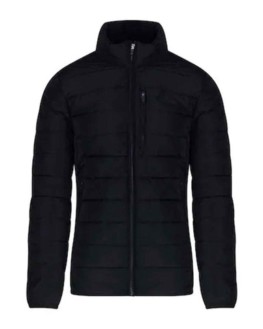 MotorCycleJackets Raging Bull Black Midweight Puffer Jacket
