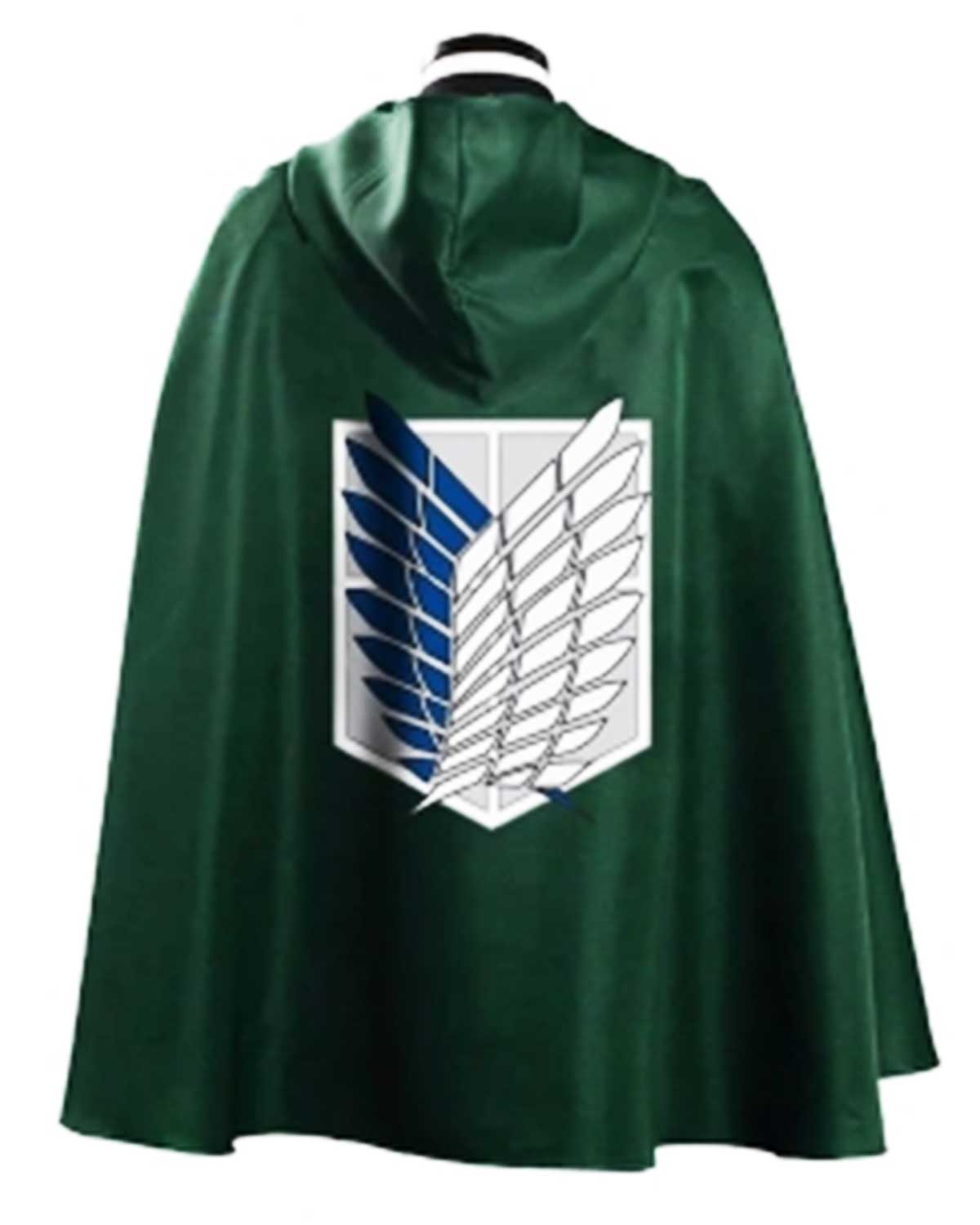 MotorCycleJackets Attack on Titan Green Cape