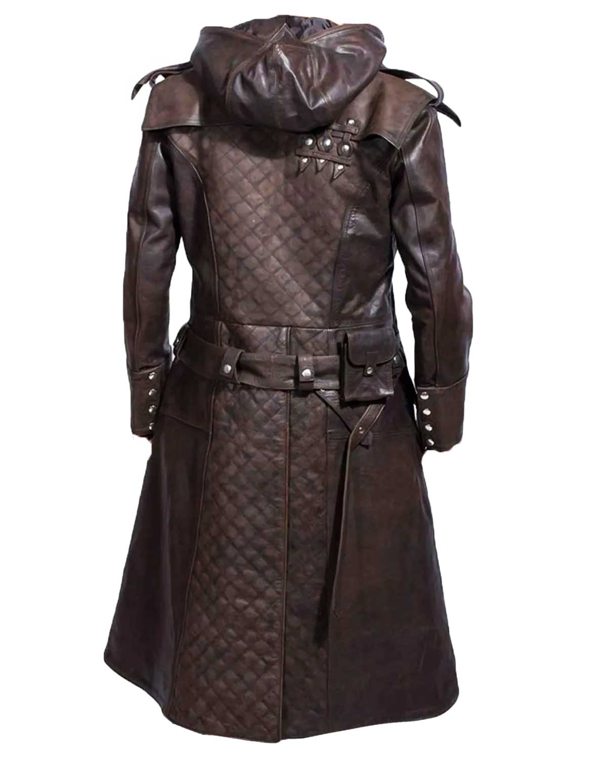 MotorCycleJackets Assassin’s Creed Syndicate Jacob Leather Trench Coat