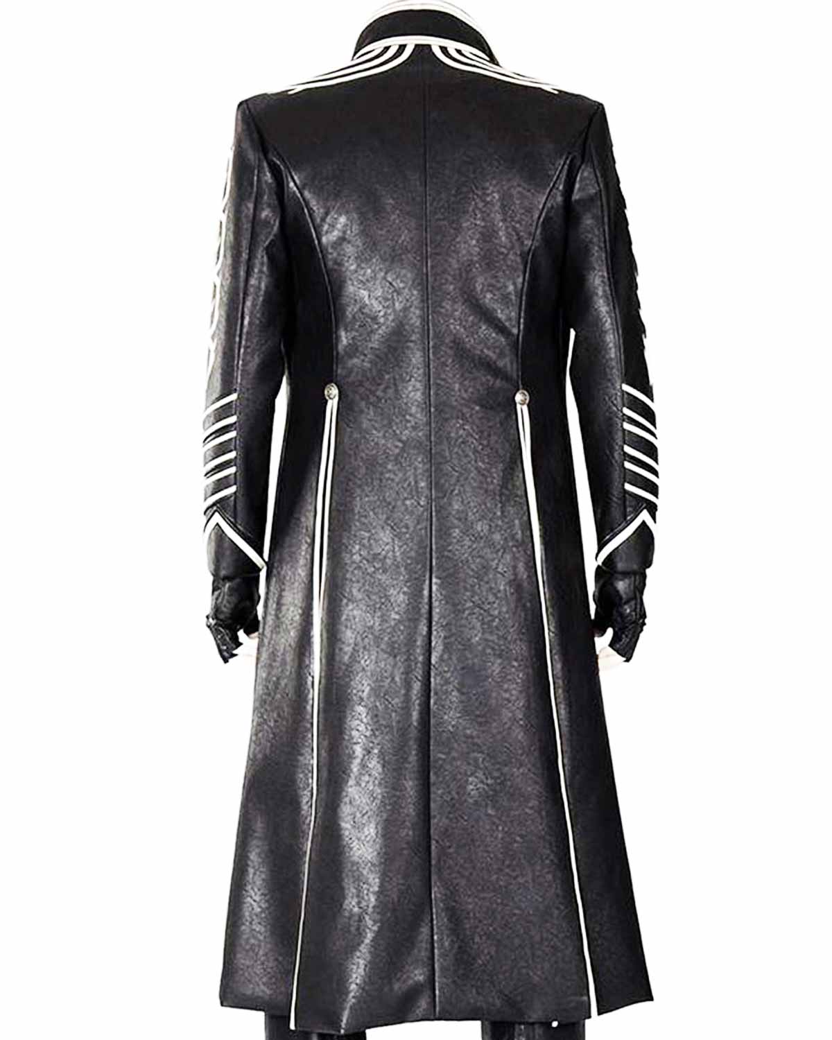 MotorCycleJackets Devil May Cry 5 Vergil Faux Leather Coat