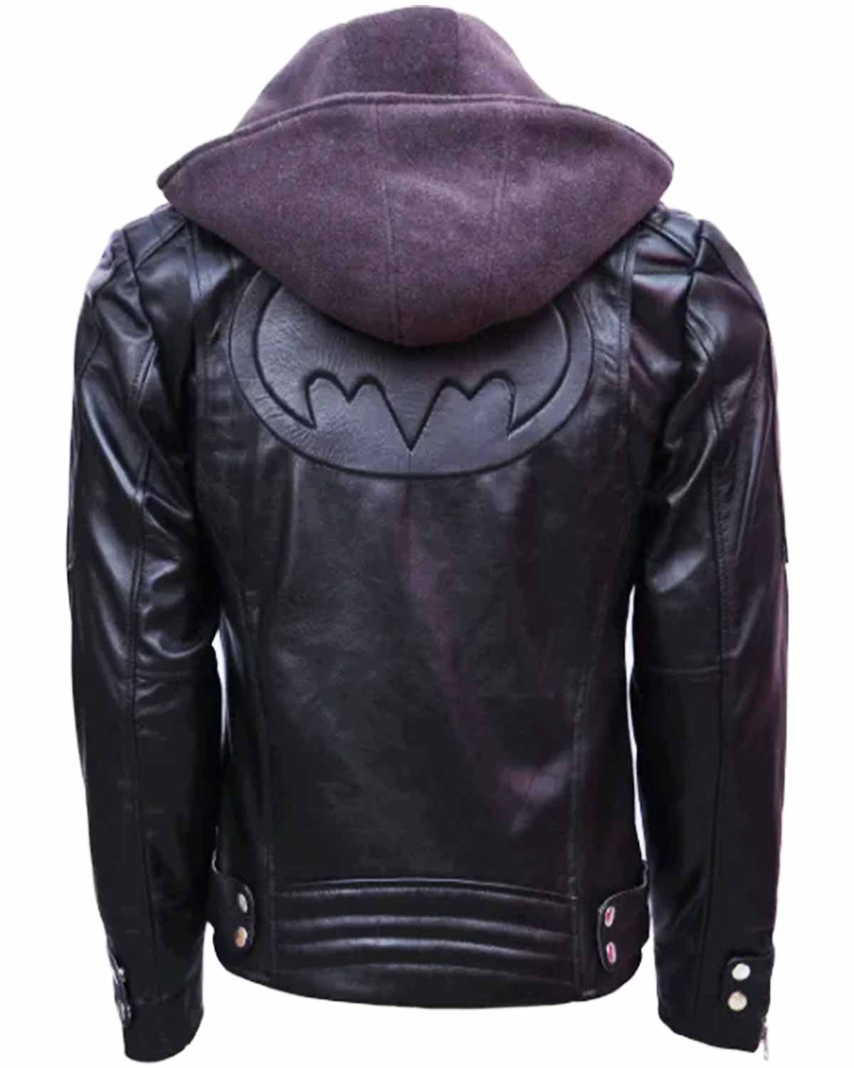 MotorCycleJackets Batman Arkham Knight Men's Leather Jacket