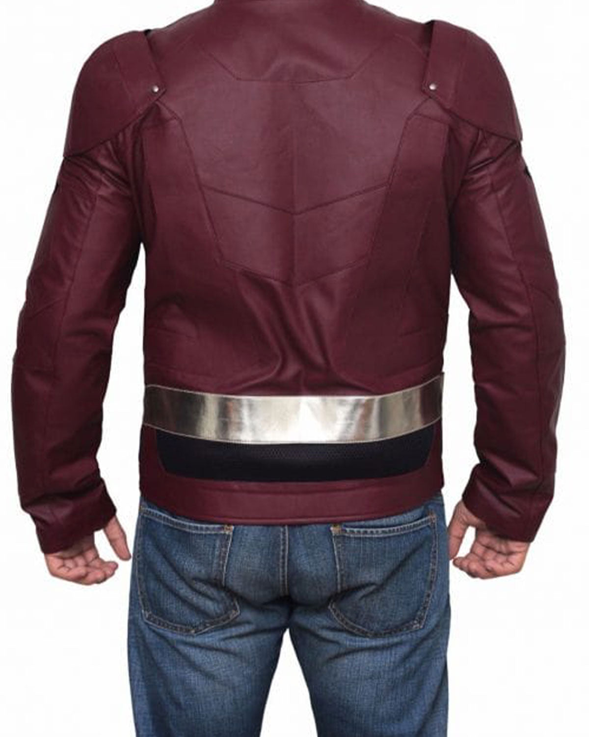 MotorCycleJackets Justice League The Flash Leather Jacket