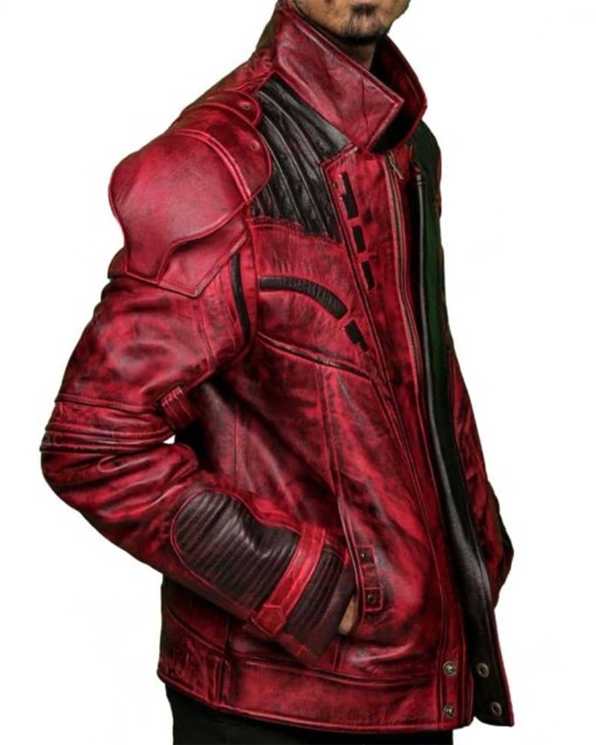 MotorCycleJackets Star Lord Guardians Of The Galaxy 2 Halloween Jacket