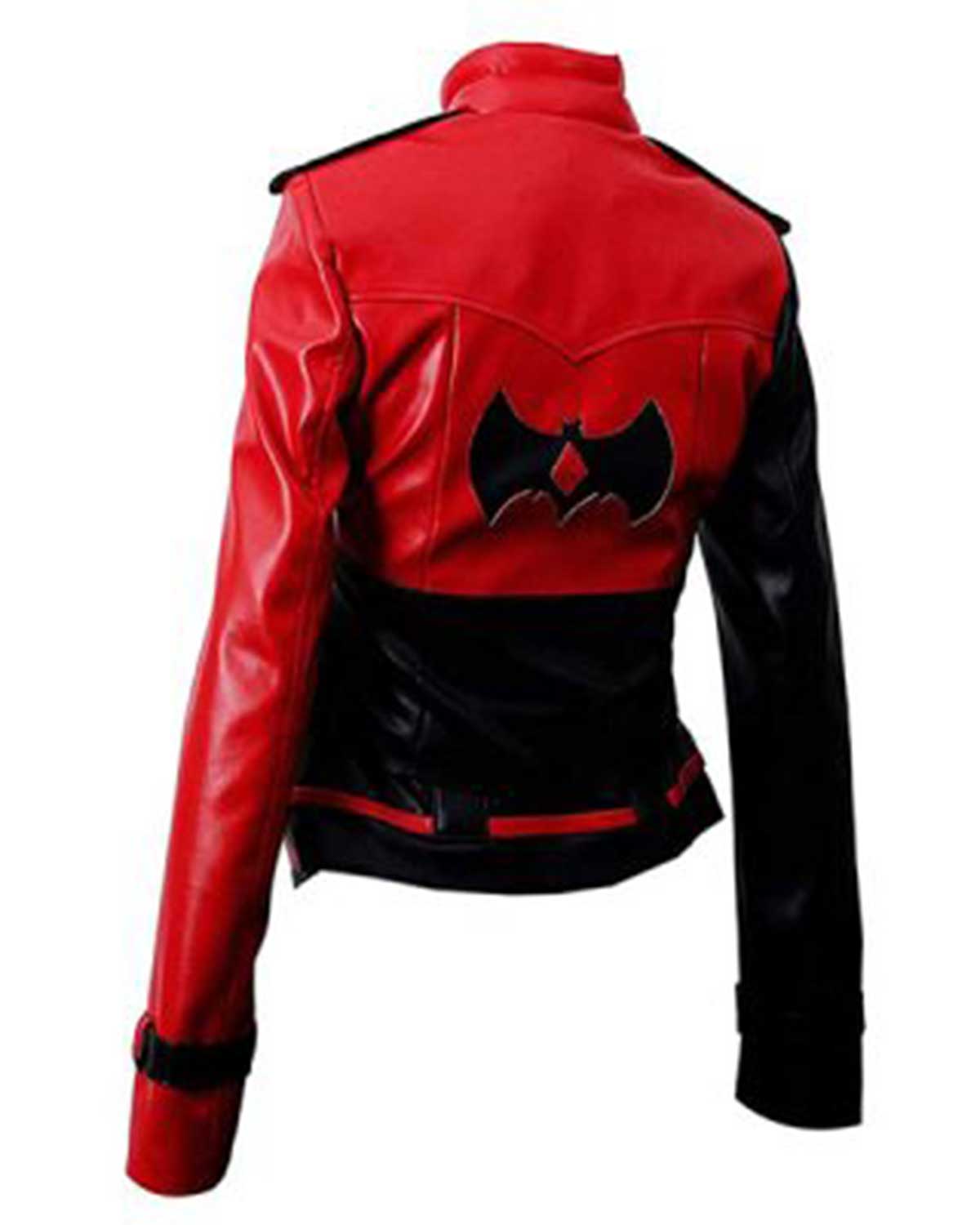 MotorCycleJackets Injustice 2 Video Game Harley Quinn Halloween Leather Jacket