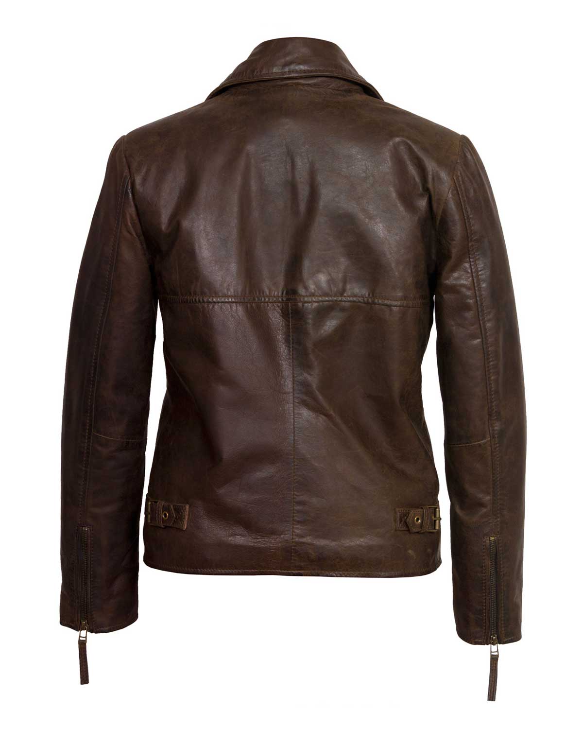 MotorCycleJackets Women’s Brown Leather Flying Jacket