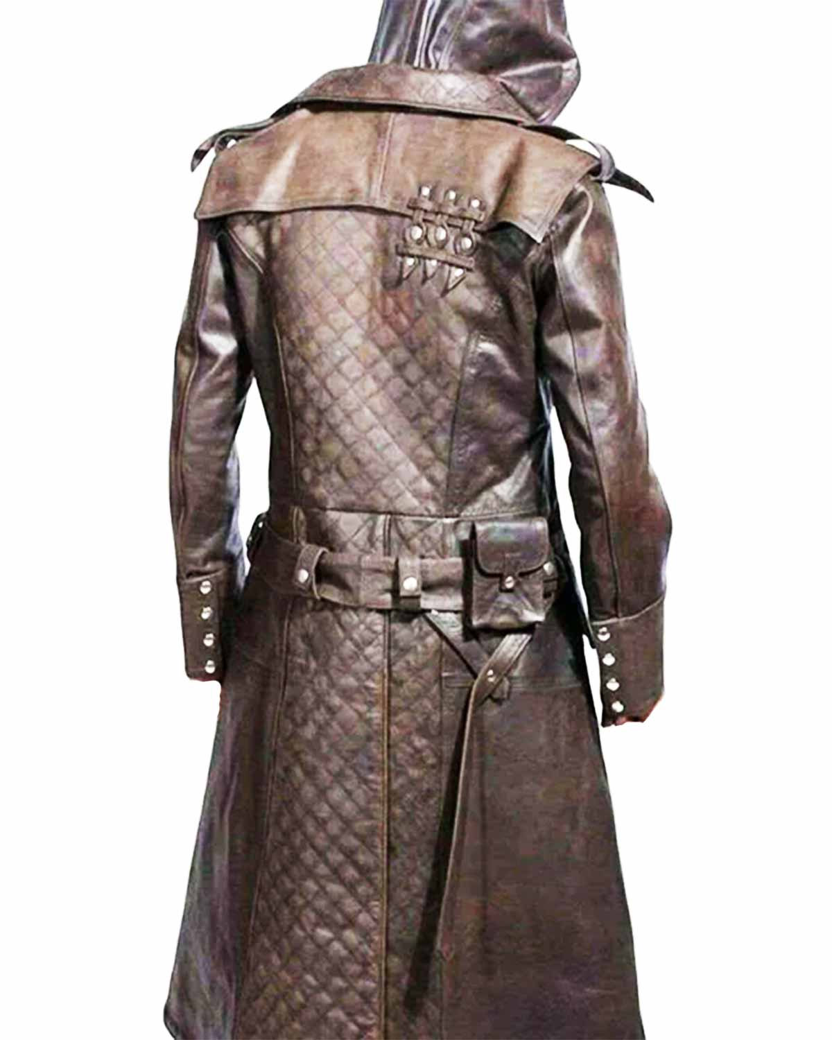 MotorCycleJackets Assassins Creed Syndicate Jacob Frye Brown Trench Coat