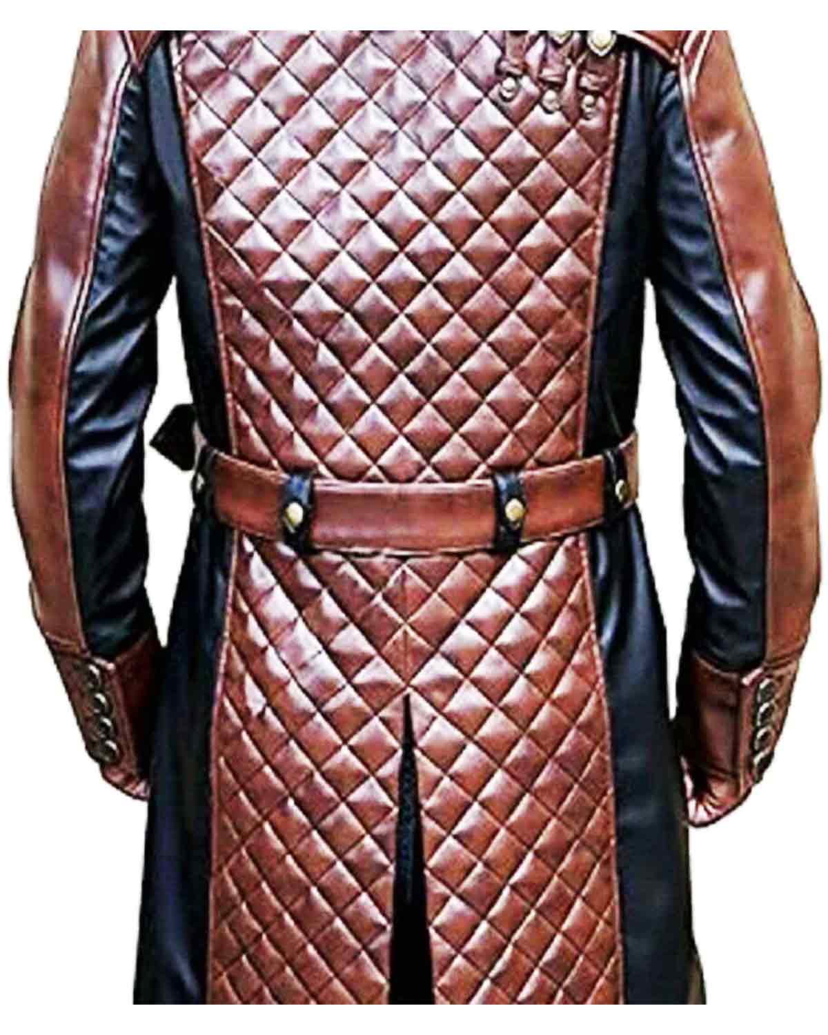 MotorCycleJackets Assassins Creed Syndicate Trench leather Coat