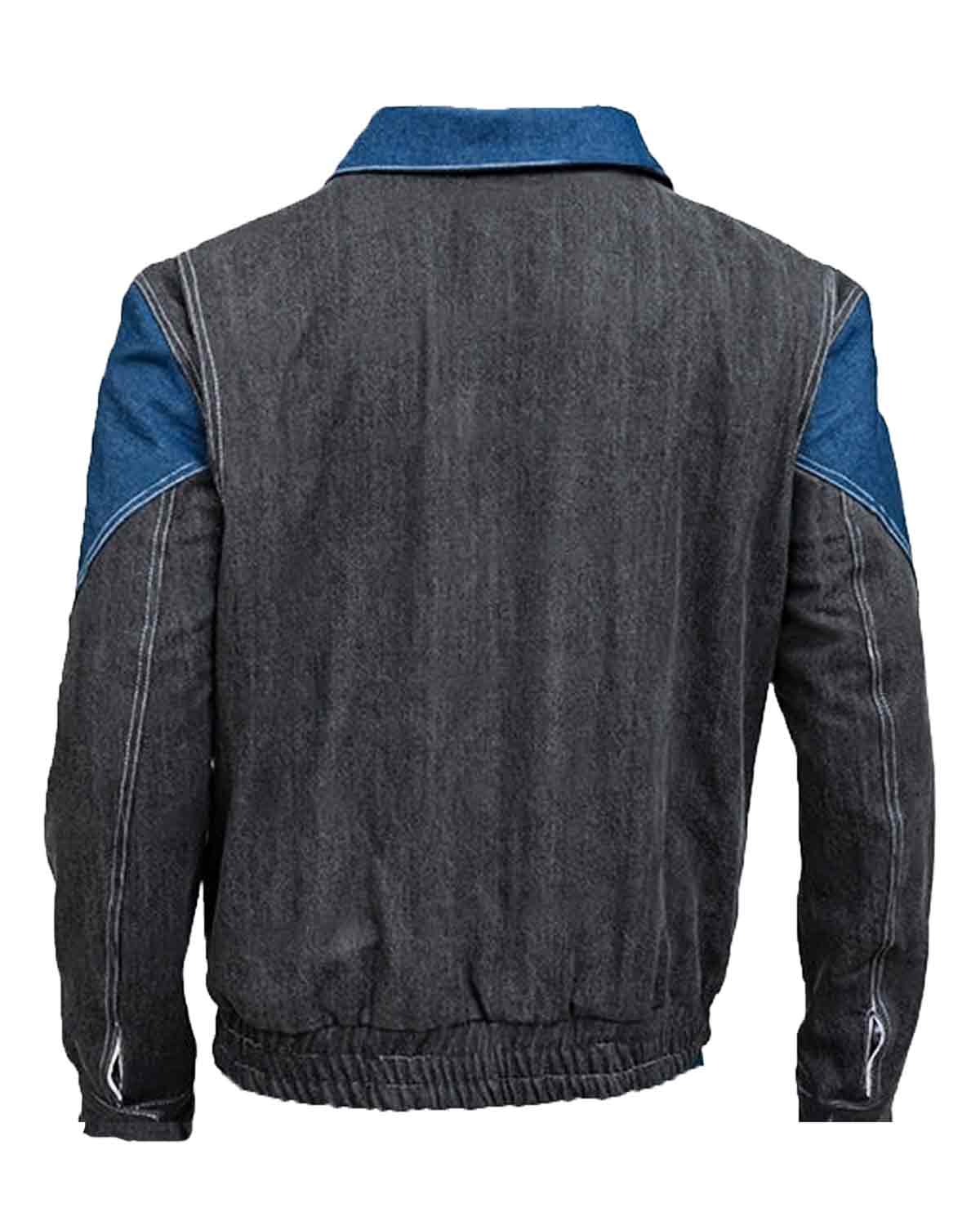 MotorCycleJackets Back to The Future Marty Mcfly Denim Jacket