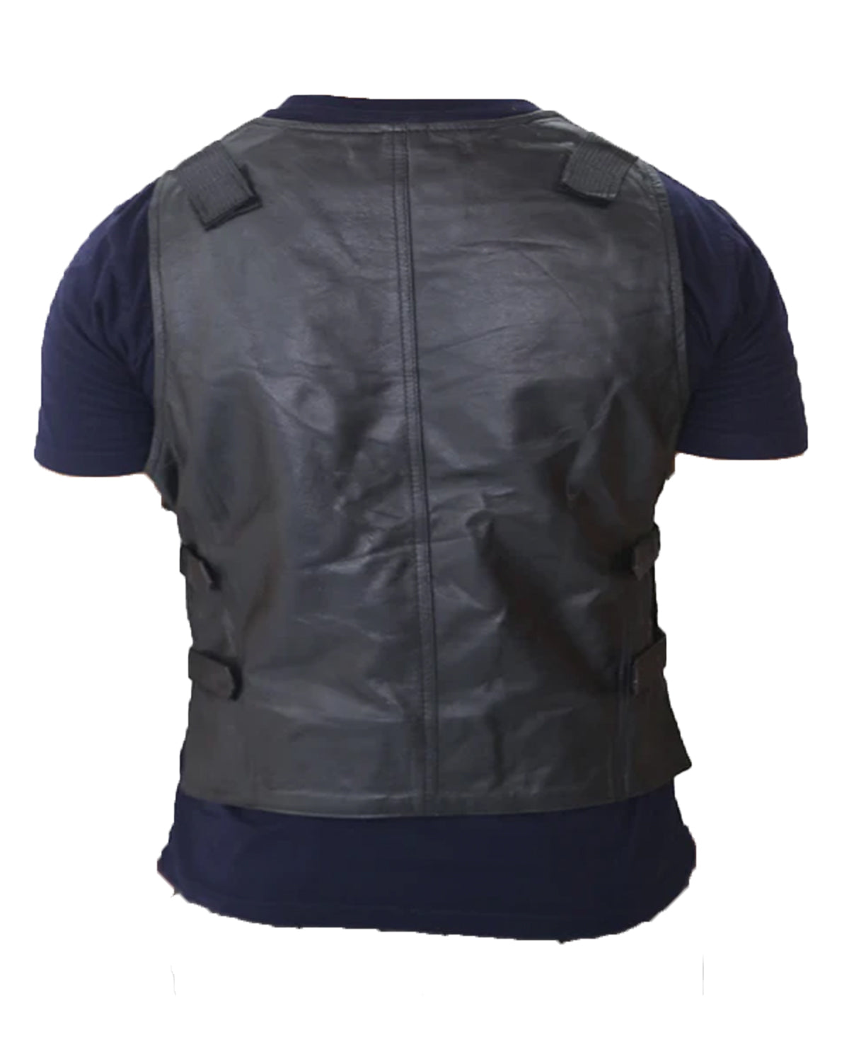 MotorCycleJackets Thomas Jane Punisher Tactical Leather Vest