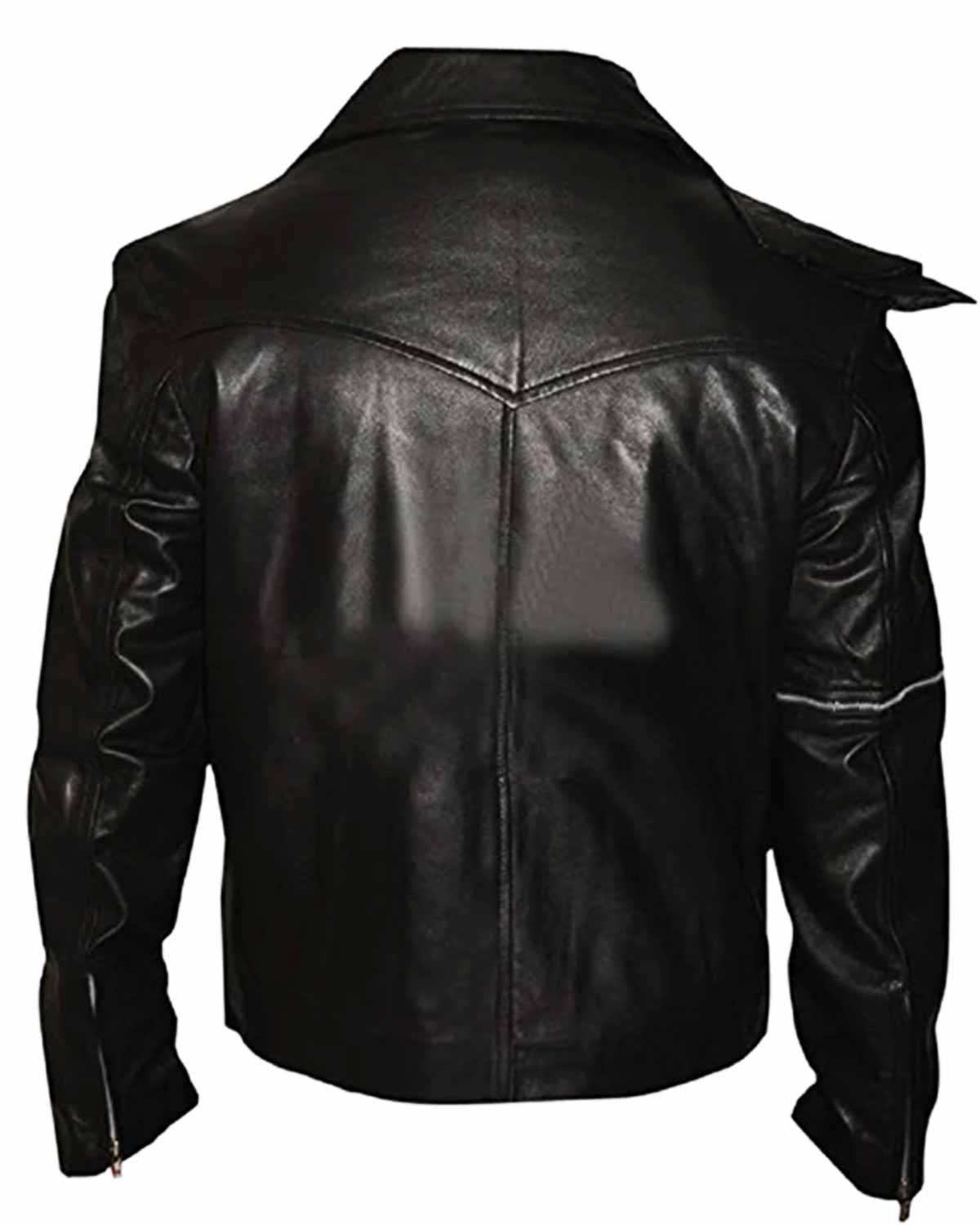 MotorCycleJackets Max Rockatansky Mad Max Fury Road Tom Hardy Black Leather Jacket