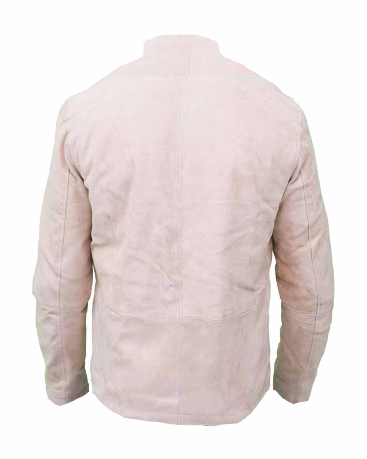 MotorCycleJackets James Bond Daniel Craig Spectre Suede Leather Jacket