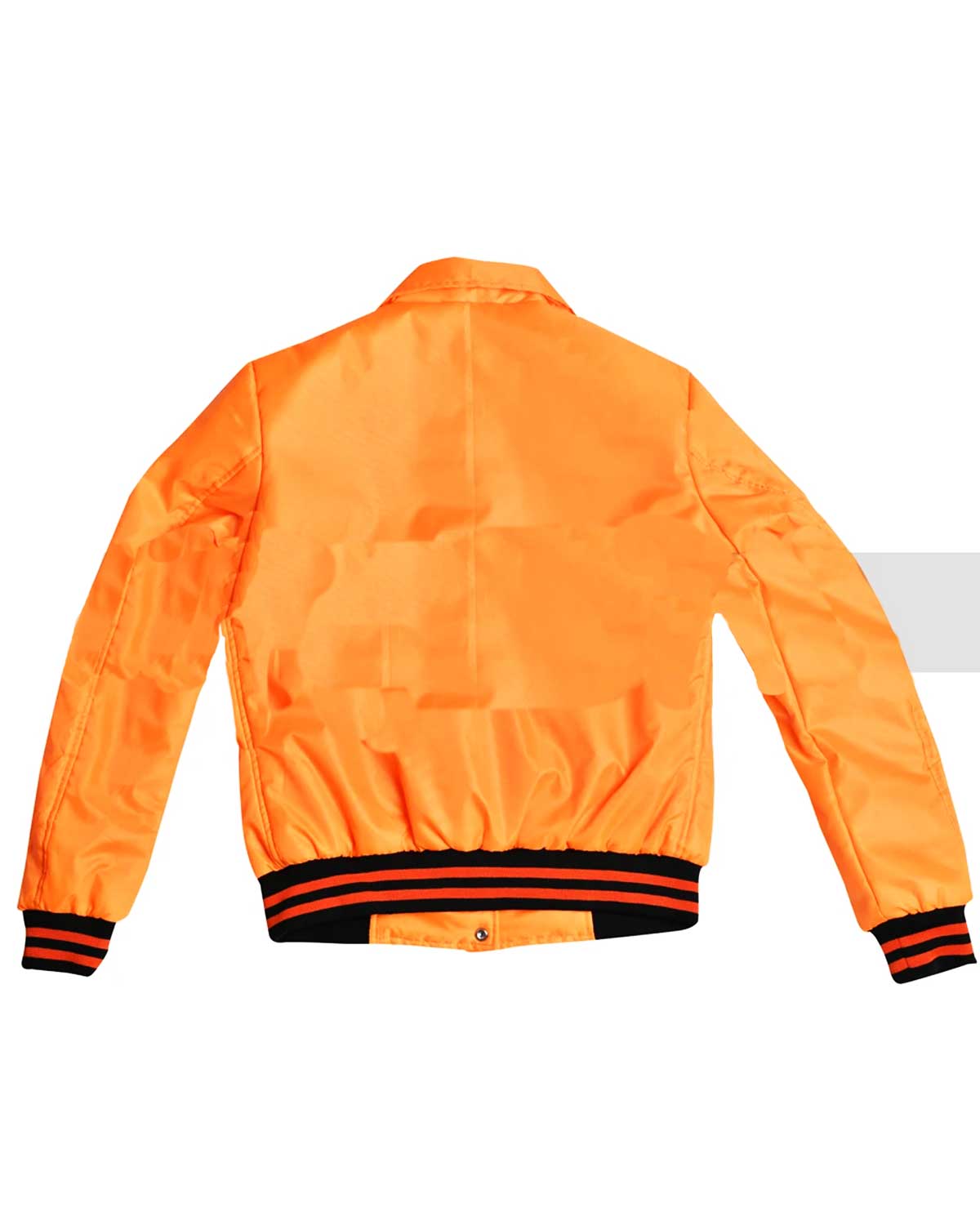 MotorCycleJackets Astro Billionaire Boys Club Orange Varsity Jacket