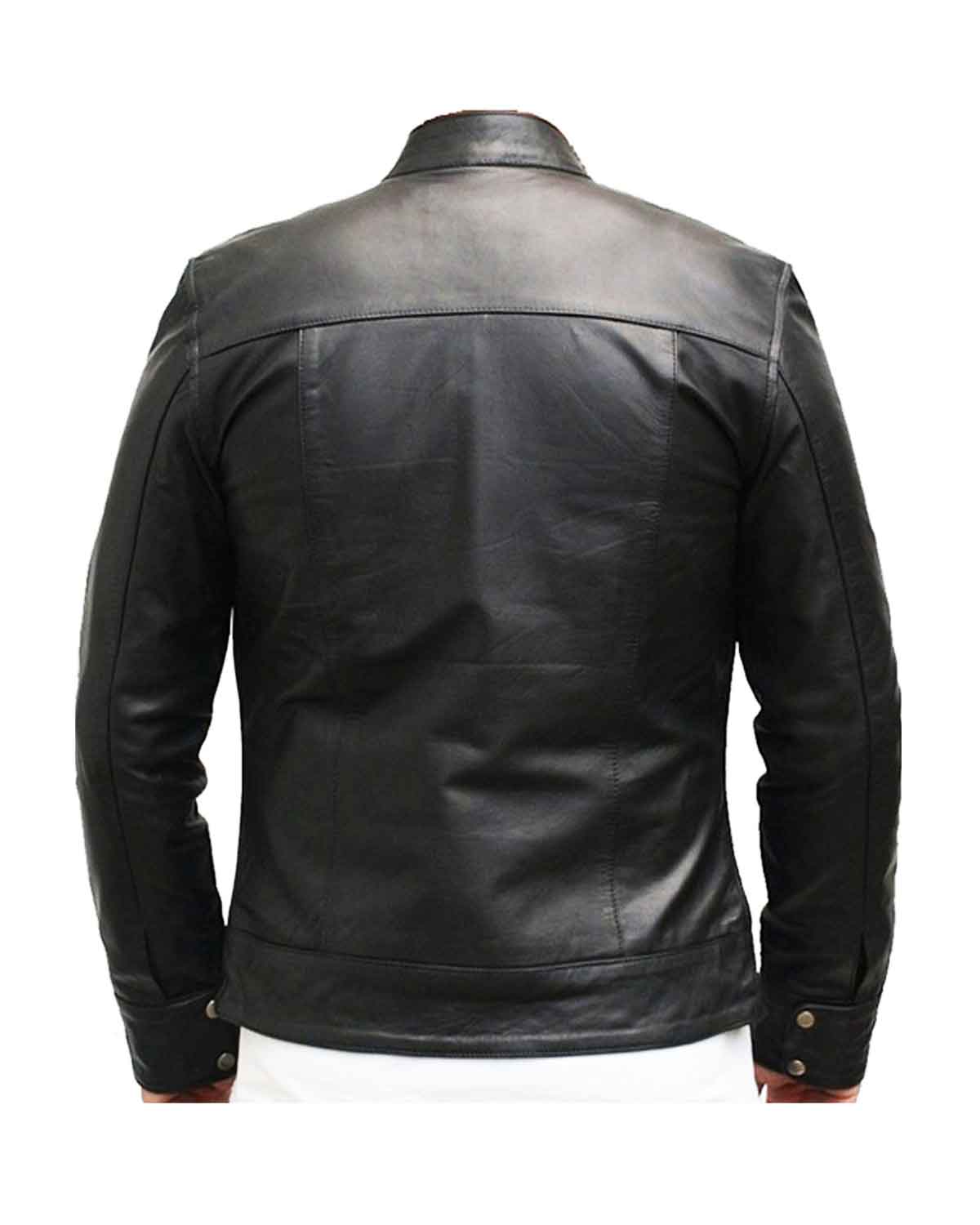 Death Race Frankenstein Biker Leather Jacket