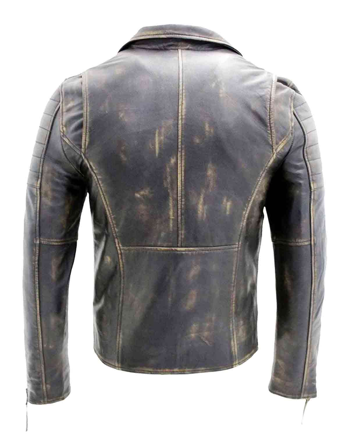 Cross Zip Brando Biker Jacket