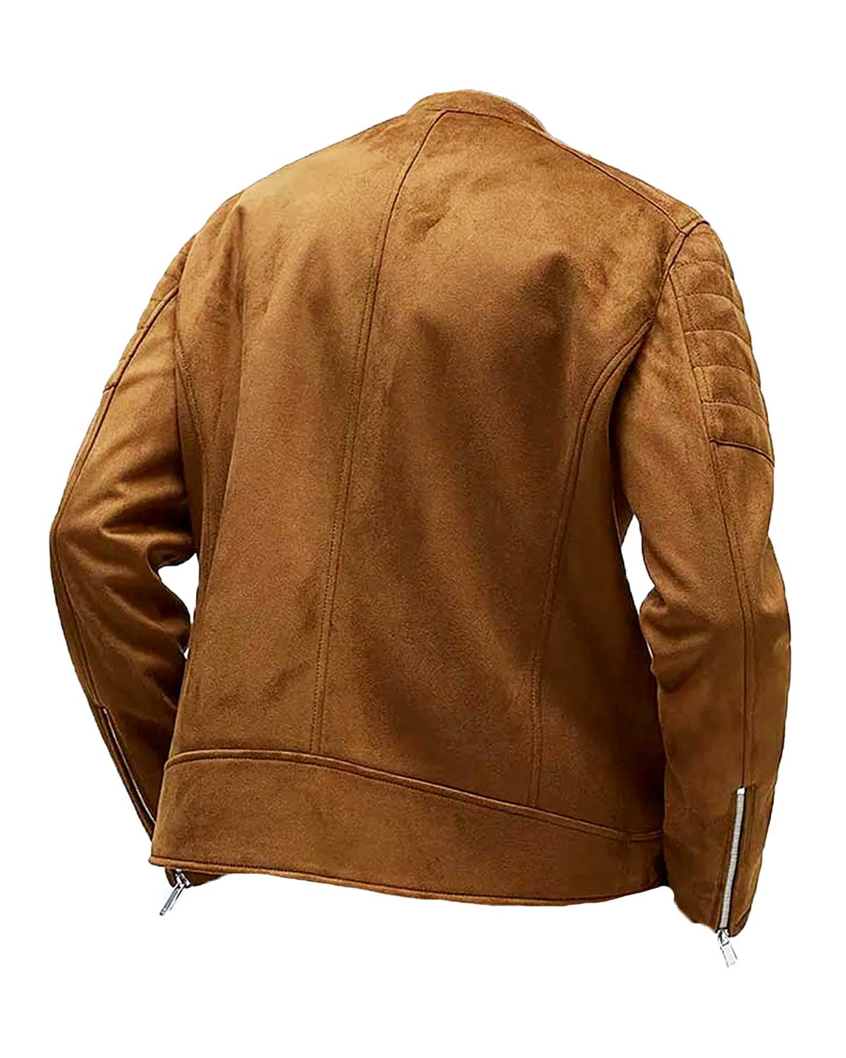 Garrett Marcantel 12 Dates of Christmas Biker Suede Jacket