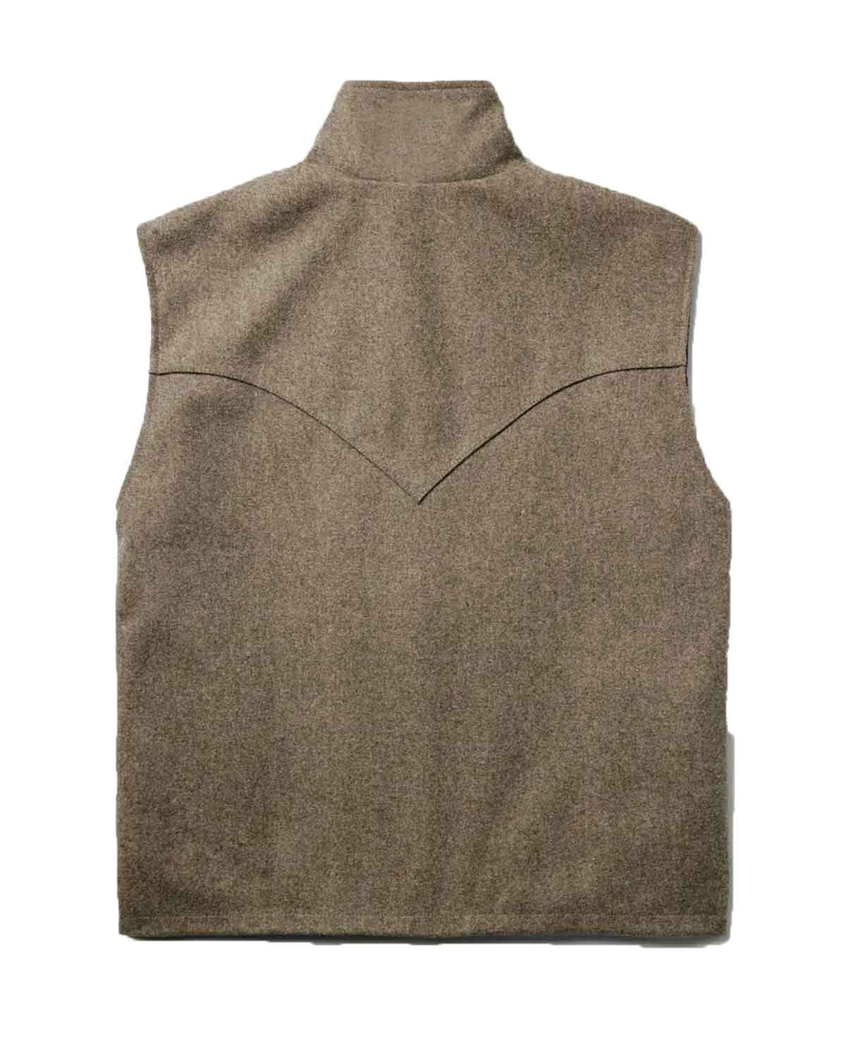 MotorCycleJackets Men’s Classic Wool Cowboy Western Vest