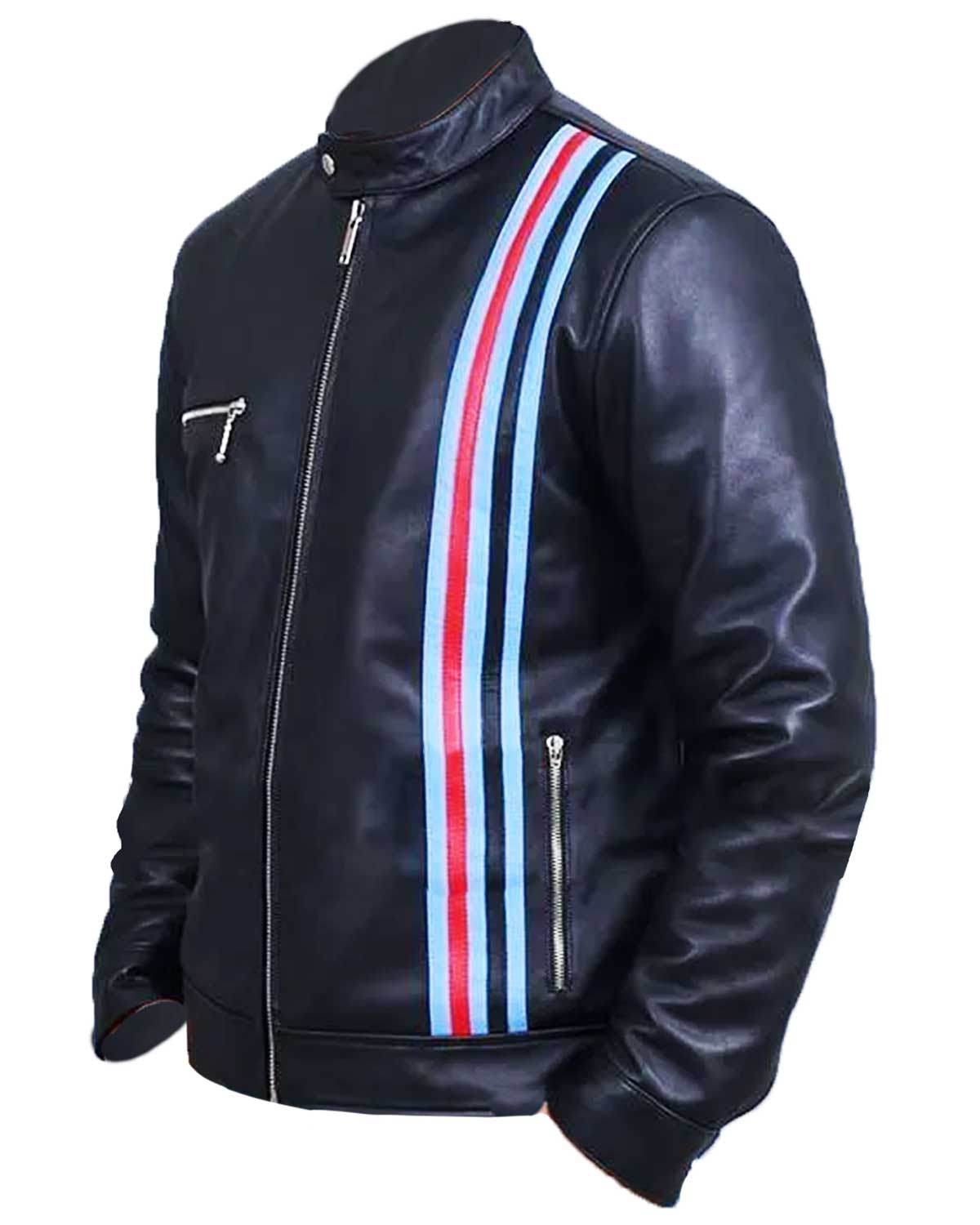 MotorCycleJackets Venom 2 Eddie Brock Black Leather Jacket