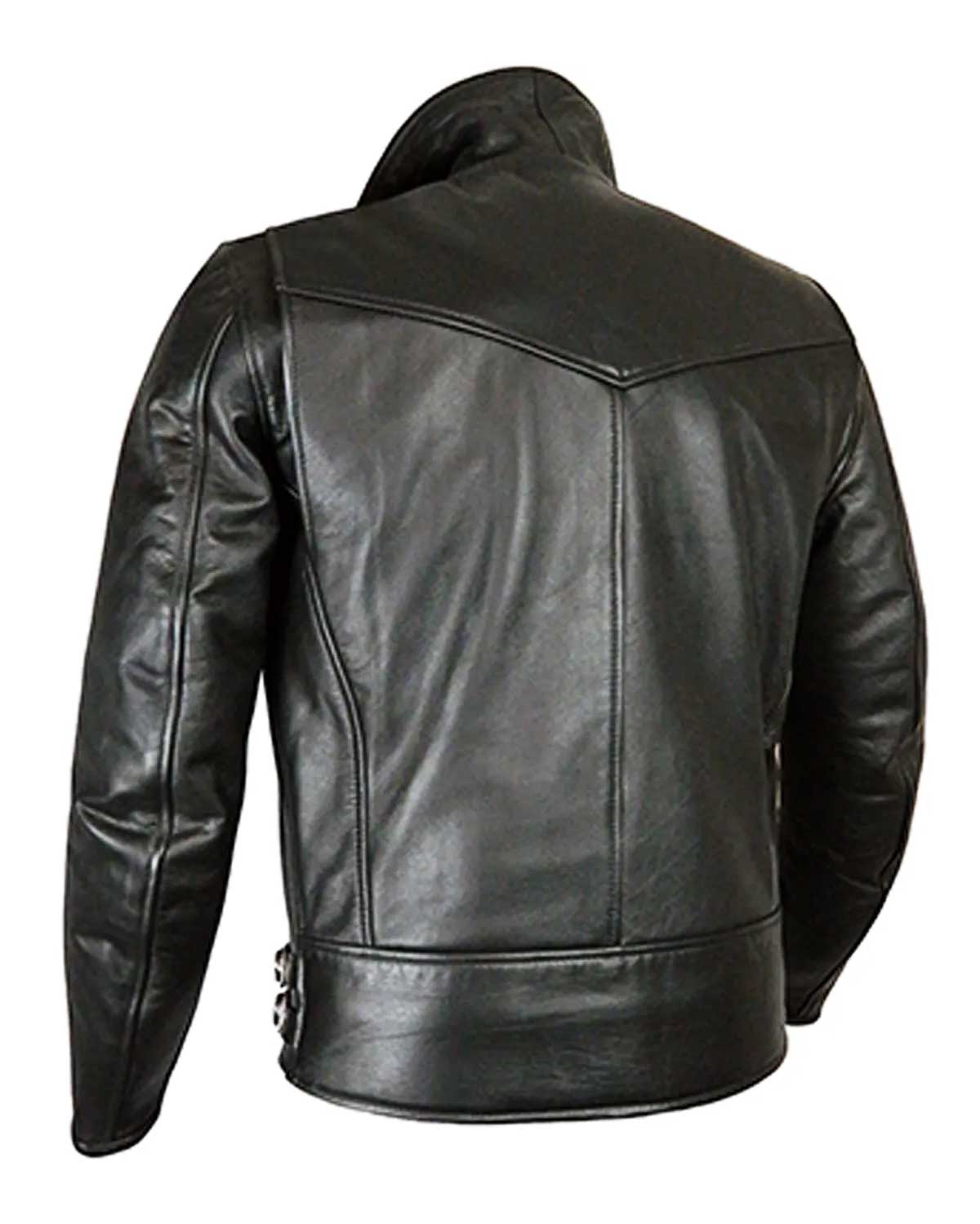 Patrol Biker Classic Black Leather Jacket