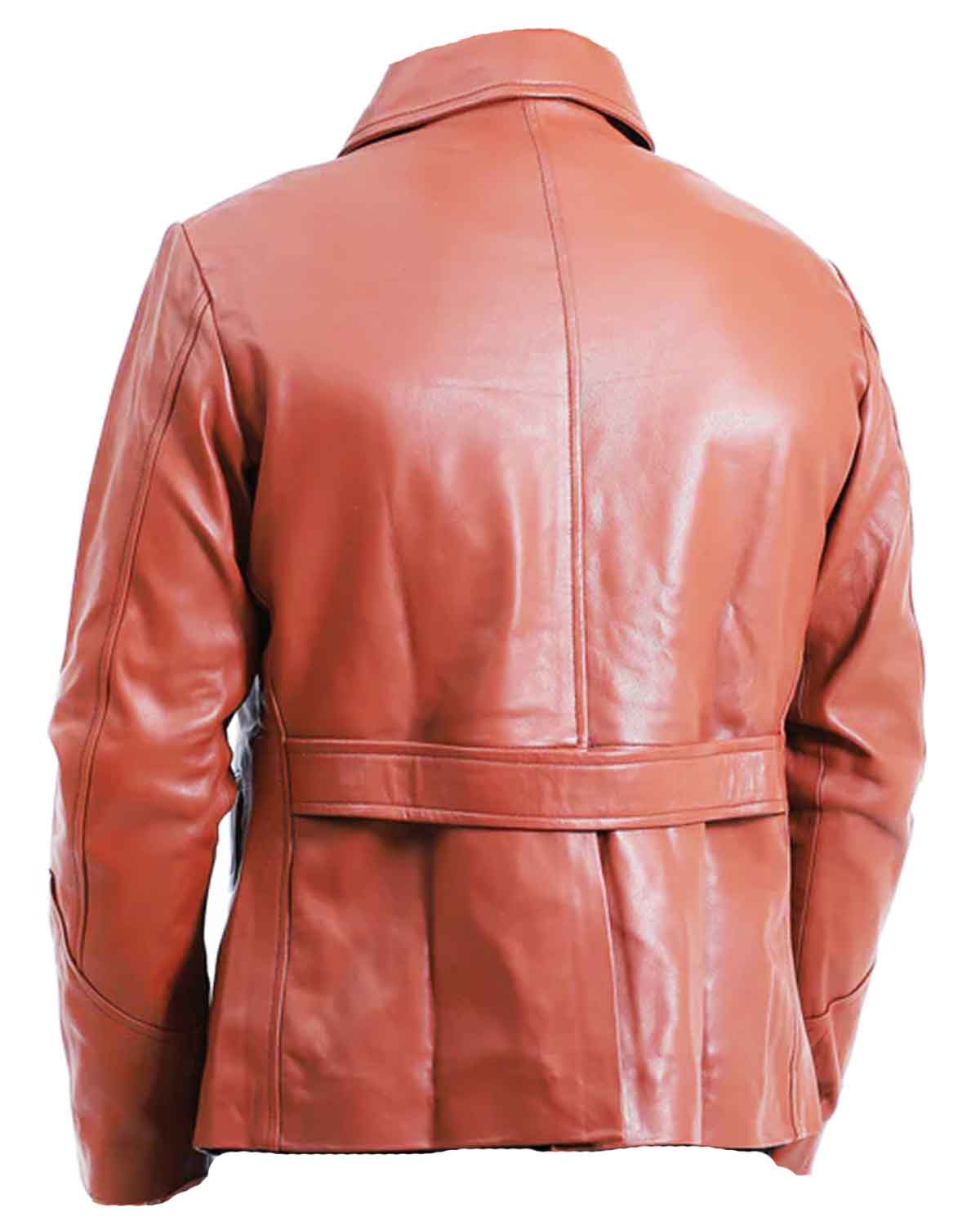 MotorCycleJackets Men's Tan Brown Leather Coat