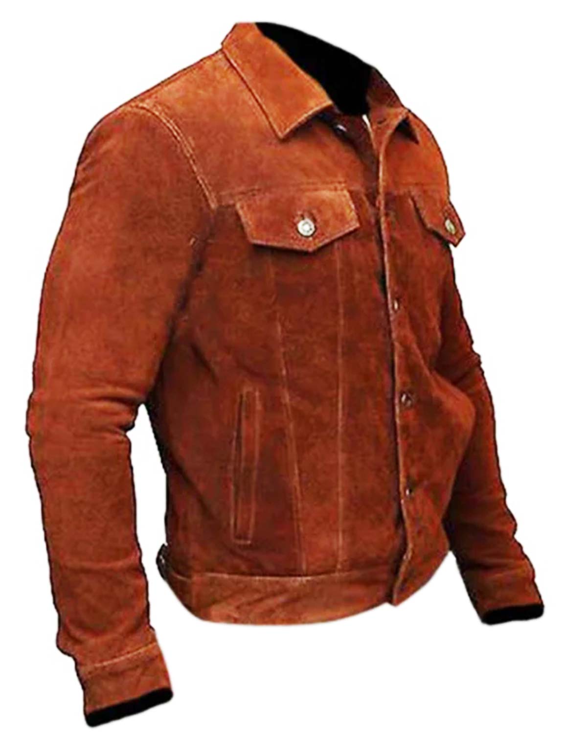 MotorCycleJackets Hugh Jackman Logan Movie Suede Leather Jacket