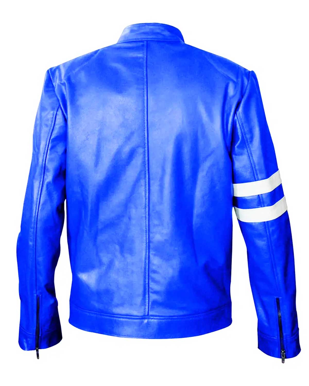 MotorCycleJackets Albedo Ben 10 Red Leather Jacket