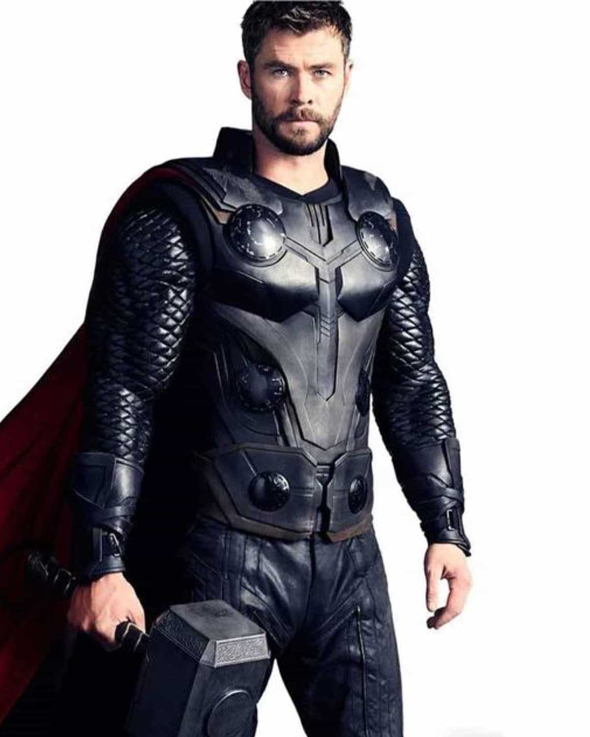 MotorCycleJackets Avengers Infinity War Thor Halloween Leather Vest