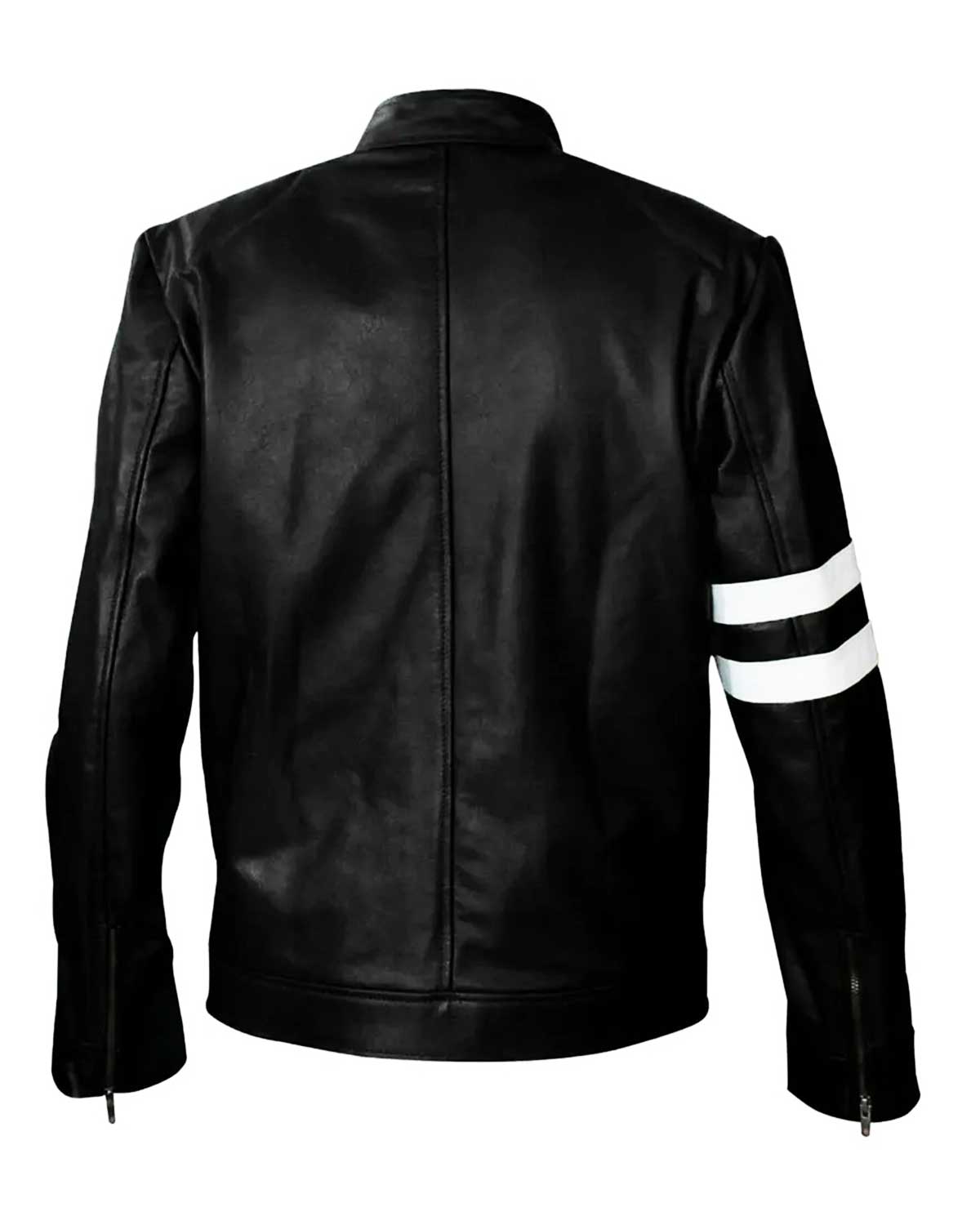MotorCycleJackets Albedo Ben 10 Red Leather Jacket