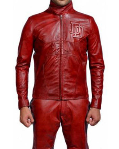 MotorCycleJackets Daredevil Matt Murdock Halloween Leather Jacket