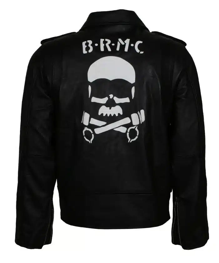 MotorCycleJackets BRMC Black Rebels Wild One Leather Jacket