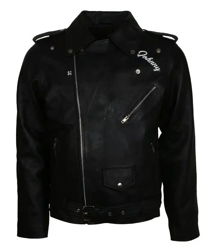 MotorCycleJackets BRMC Black Rebels Wild One Leather Jacket