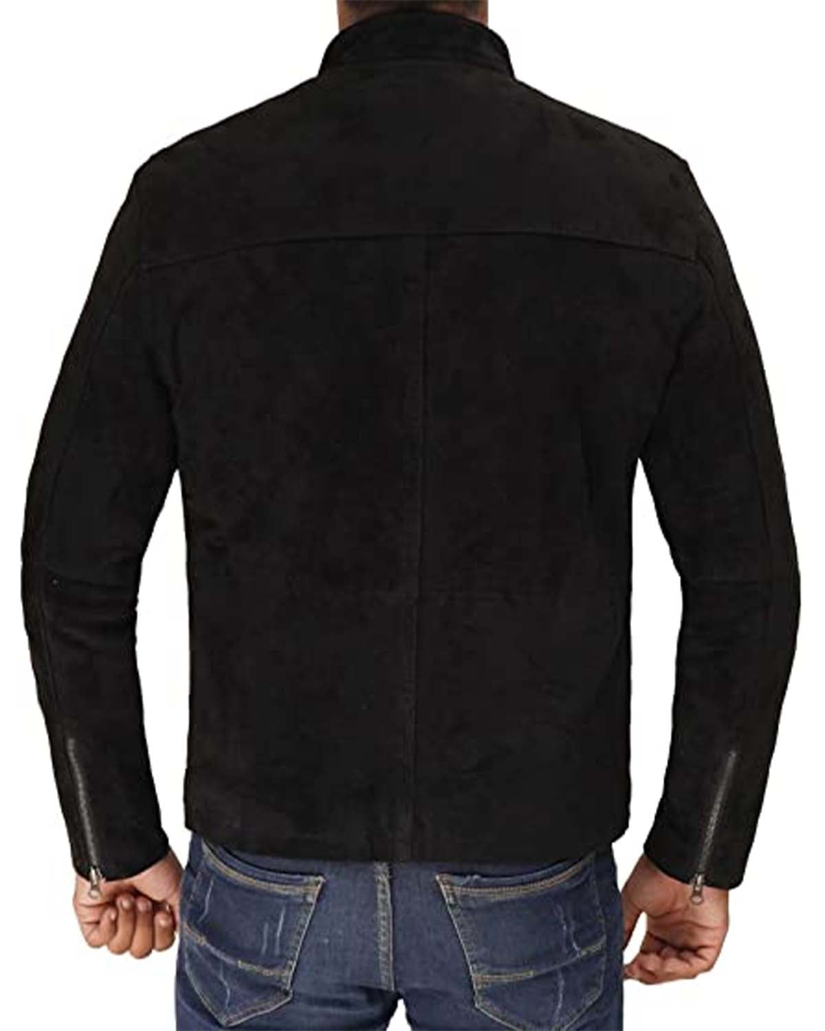 MotorCycleJackets Mission Impossible 6 Tom Cruise Suede Leather Jacket