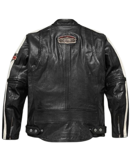 Harley Davidson Mens Command Mid-Weight Leather Jacket