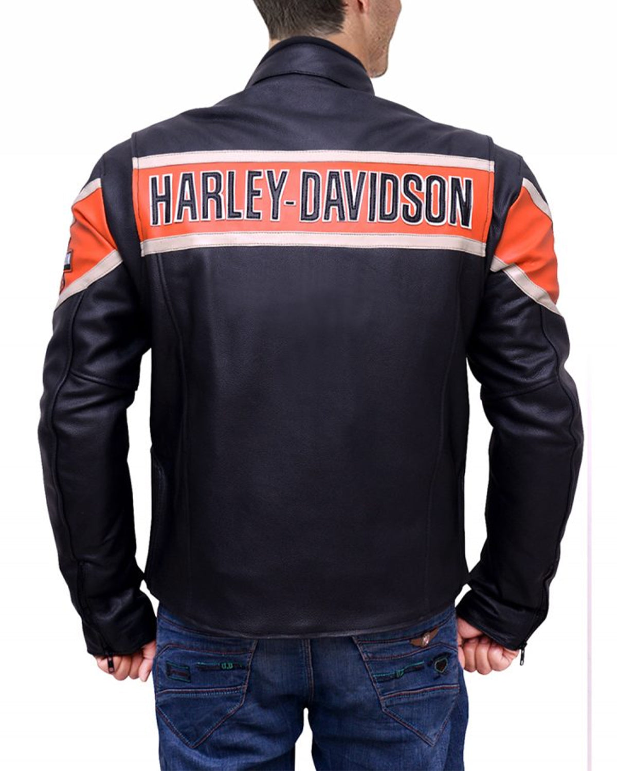Harley Davidson Victory Lane Leather Jacket