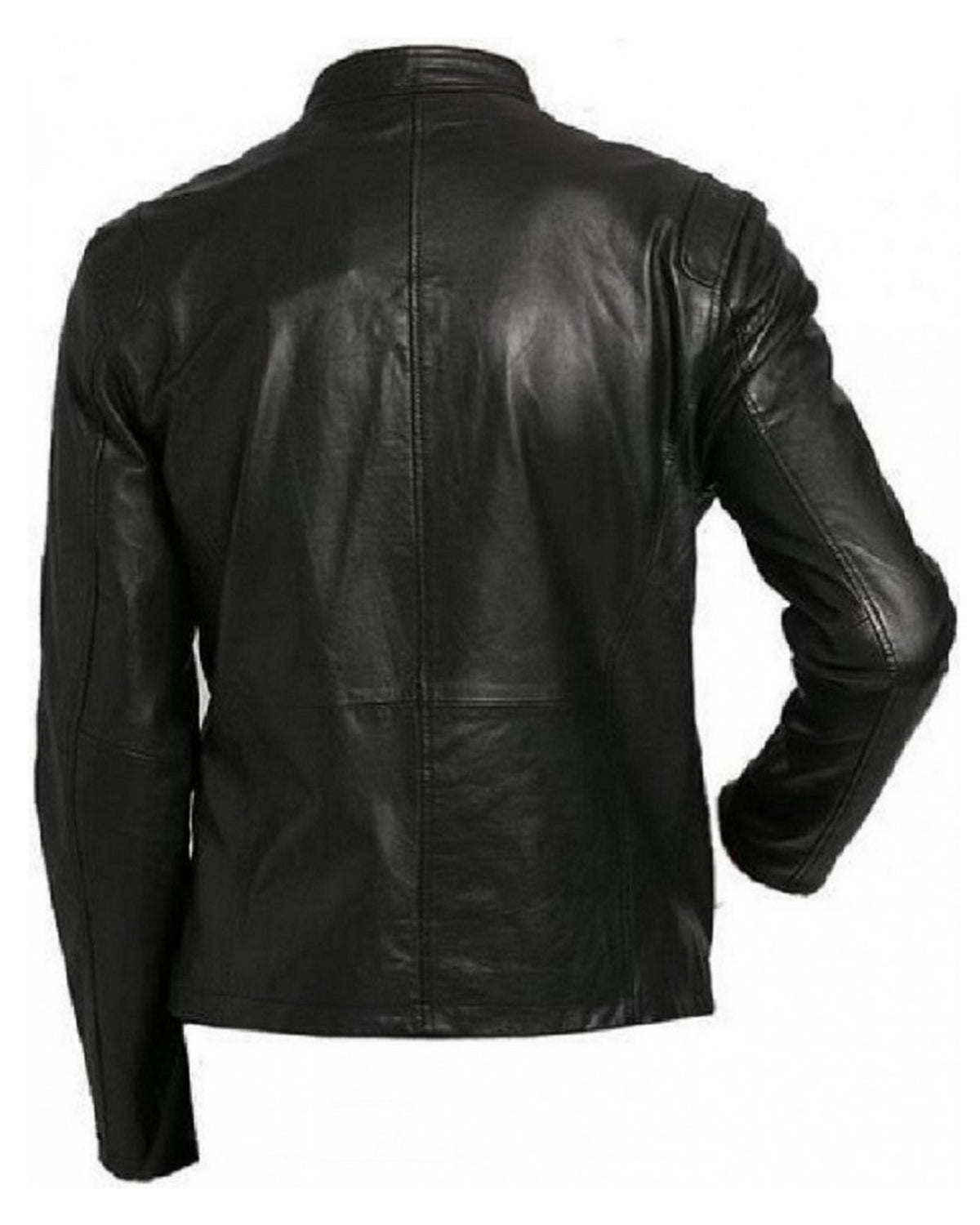 Biker Mens Real Leather Jacket