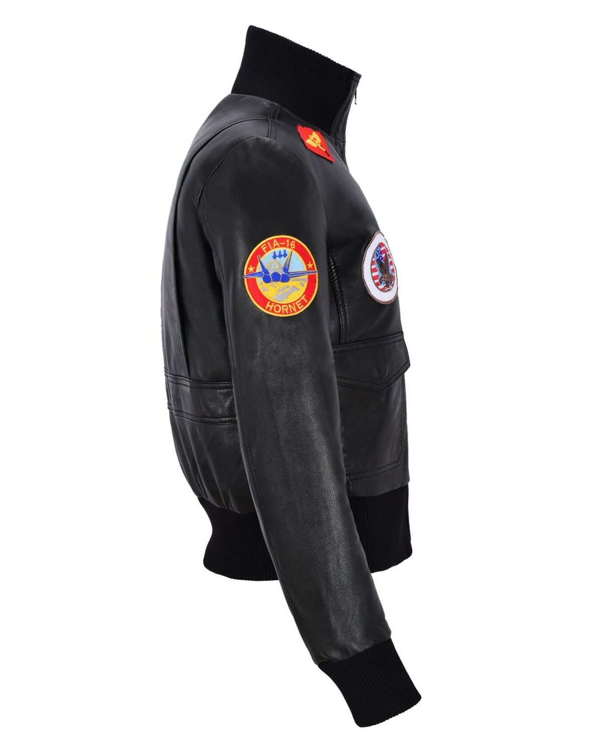 MotorCycleJackets Women's Top Gun Ladies Bomber Jacket