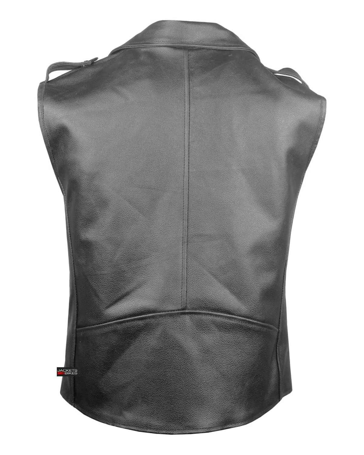 Men's Classic Leather Vest For Biker