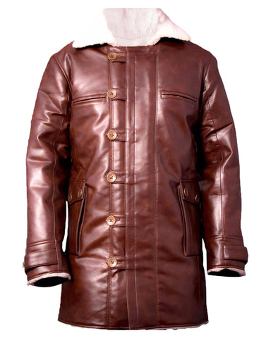 MotorCycleJackets Bane Faux Leather Coat