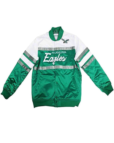 MotorCycleJackets Jalen Hurts Philadelphia Eagles Script Jacket