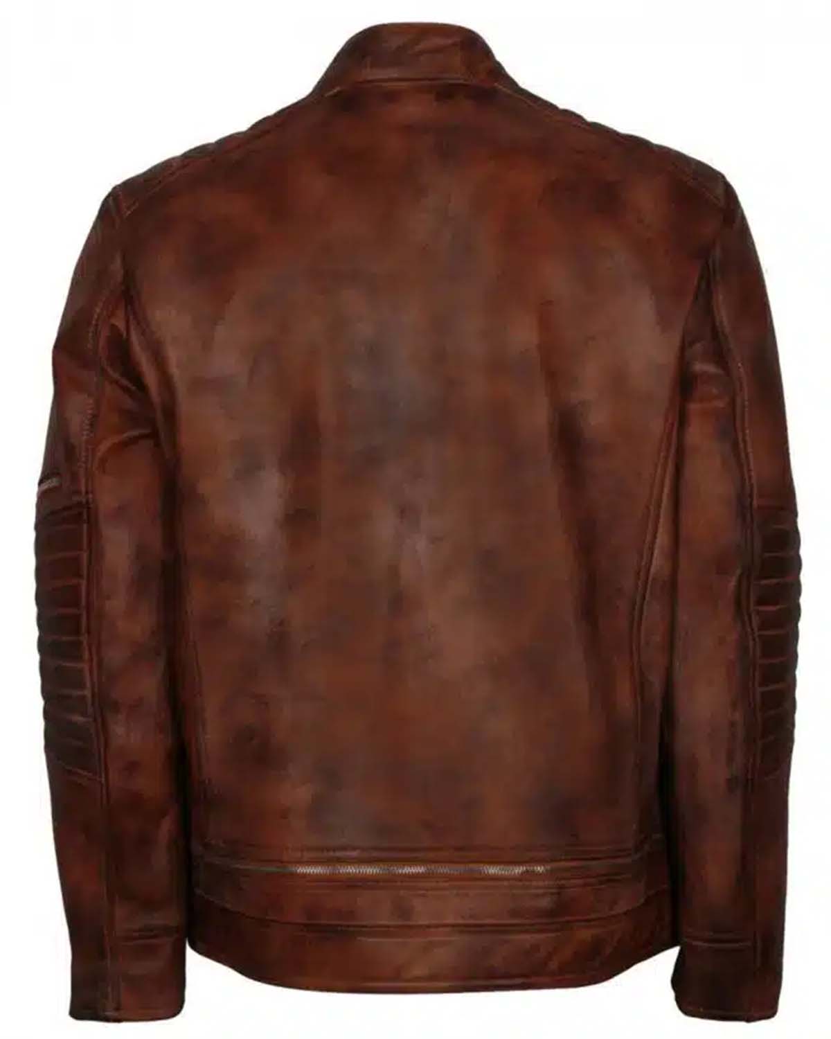 MotorCycleJackets Brown Distressed Iconic Vintage Leather Jacket