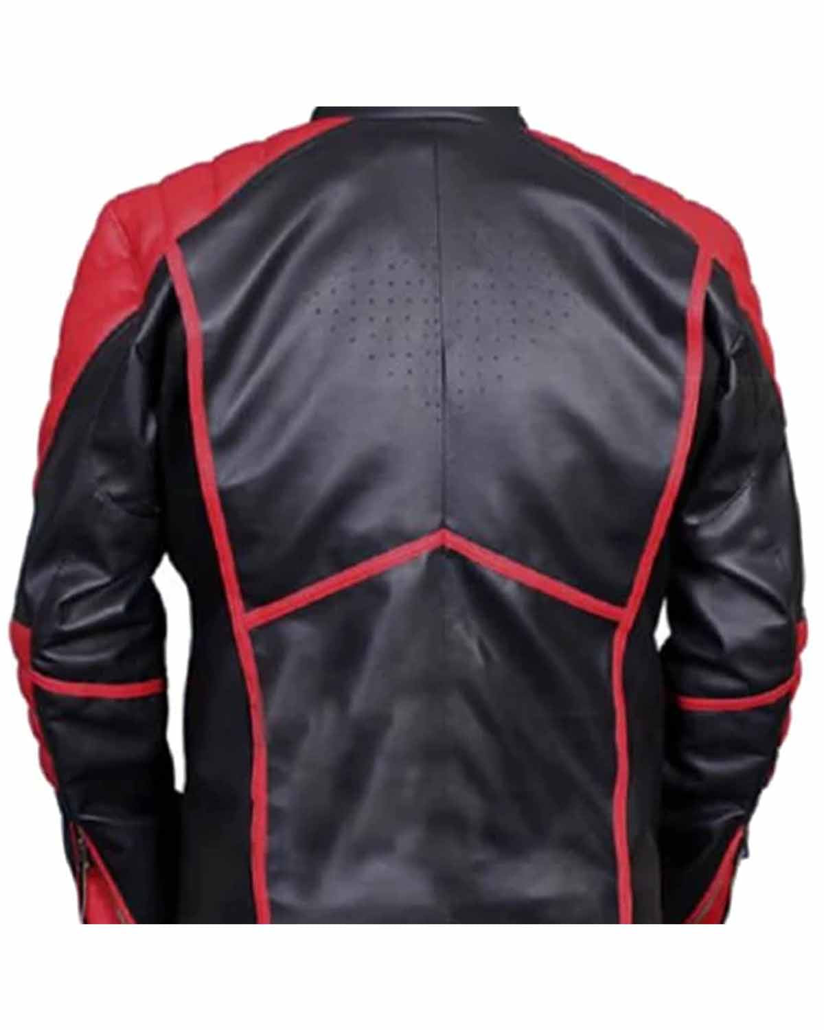 MotorCycleJackets Superman Mens Genuine Leather Jacket